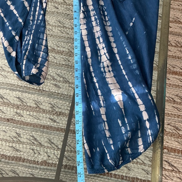 EARTHBOUND Blue and White Tie-Dye Joggers - Picture 9 of 9